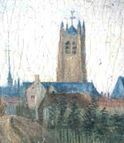 Tour de l'�lise St Martin en 1641